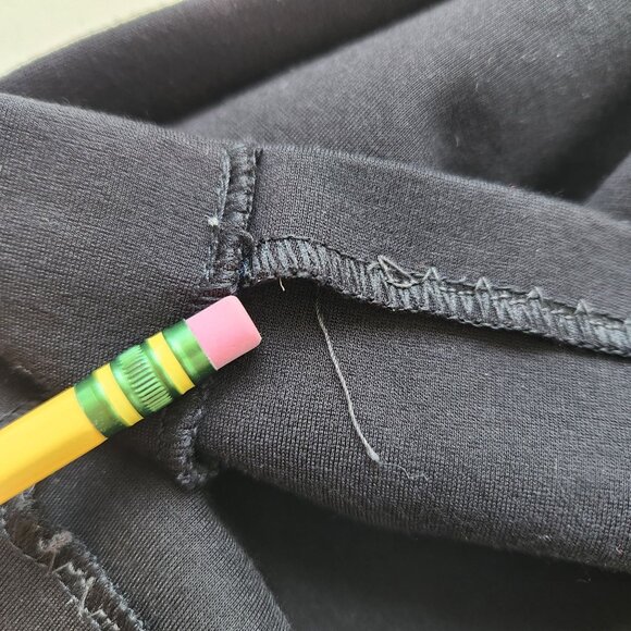 Lands End Black Ponte Sleeveless Sheath Dress Office Work Party Classic Elegant - Picture 11 of 13